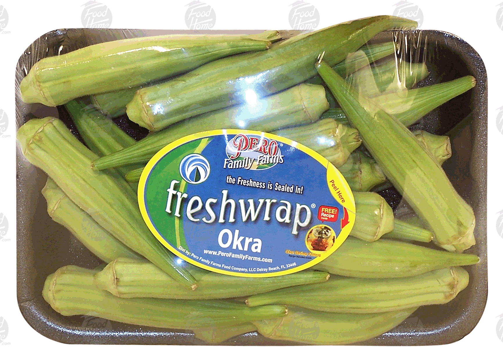 Pero Family Farms fresh wrap okra, whole fresh Full-Size Picture